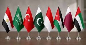 Gaza peace plan, Gaza conflict, Israel Palestine conflict, Palestinian statehood, Saudi Arabia, Pakistan, Egypt, Jordan, Indonesia, Türkiye, Qatar, UAE, Donald Trump, UN Security Council, Resolution 2803, Gaza peace efforts, Middle East, Palestinian State, Israel, Peace Process