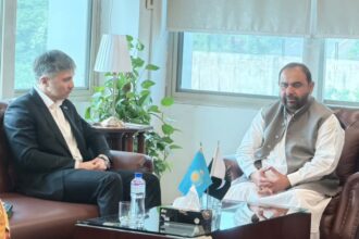 Meeting Aurangzeb Khan Khichi and Kazakhstan’s Ambassador