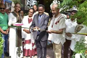 Ethiopian Ambassador Dr. Omar Hussein Oba has opened Islamabad’s first dedicated Ethiopian coffee cafe, named Habesha.