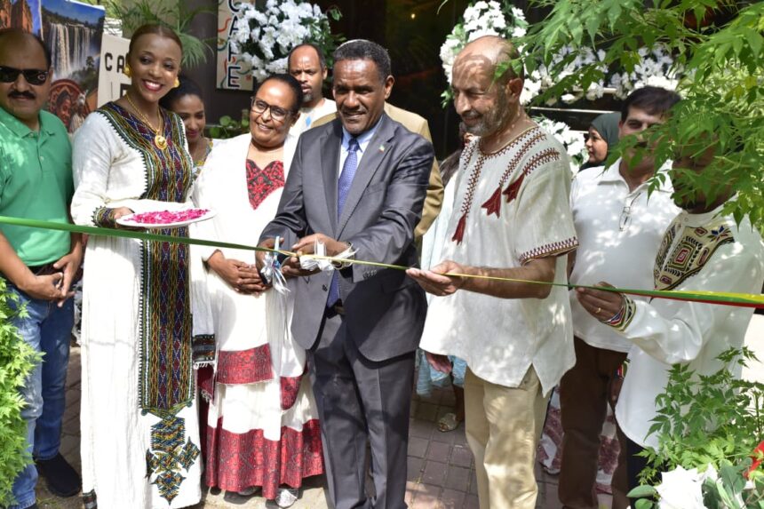 Ethiopian Ambassador Dr. Omar Hussein Oba has opened Islamabad’s first dedicated Ethiopian coffee cafe, named Habesha.