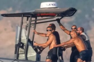 Emmanuel Macron, Macron Holiday, France Wildfires, France, Paris Match, Brigitte Macron, French Politics, French President, Wildfires, Climate Crisis, France Heatwave, European Wildfires