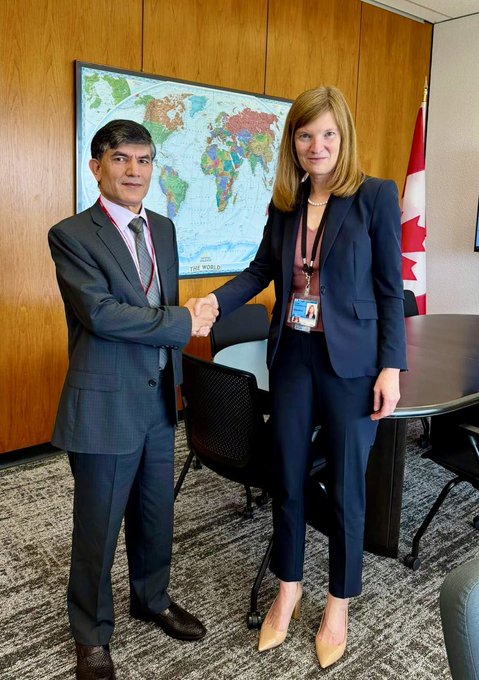 High Commissinor Canada Muhammad Saleem
