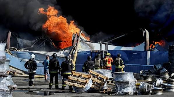 At least 37 people were killed after a Russian drone strike triggered an explosion at an ammunition depot near Kyiv, Ukraine's Zelenskiy says