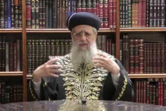 Israel’s Chief Rabbi David Yosef has denied Palestinian peoplehood and claimed Gaza and other Palestinian areas belong to Israel.