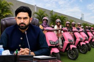 Khyber Pakhtunkhwa Chief Minister Sohail Afridi announces an electric bike scheme for female students and working women on merit.