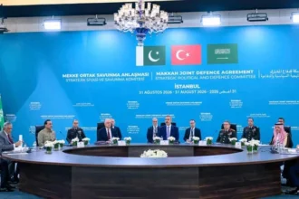 Turkey, Pakistan and Saudi Arabia agree to establish a Makkah Defence Alliance secretariat in Saudi Arabia, with Pakistan providing the first secretary general.