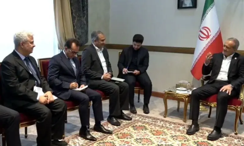 Mohsin Naqvi, Masoud Pezeshkian, Pakistan Iran Relations, Iran, Pakistan, Tehran, Abbas Araghchi, Regional Security, Diplomacy, Bilateral Relations, Iran Pakistan Cooperation, World News