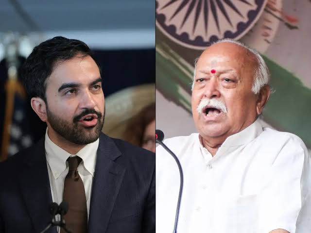 New York Mayor Zahran Mamdani opposes a planned Manhattan event featuring RSS chief Mohan Bhagwat, while questioning the city's legal power to cancel it.