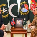 Norwegian Foreign Minister Meets Field Marshal Asim Munir at GHQ