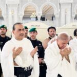 Prime Minister Shehbaz Sharif, Deputy Prime Minister Ishaq Dar, Field Marshal Asim Munir and senior Pakistani officials performed Umrah in Makkah during the Prime Minister's official visit to Saudi Arabia.