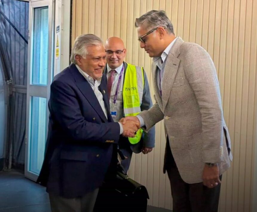 Pakistan’s Ishaq Dar Arrives in London for Five-Day UK Visit