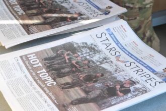 The Pentagon has removed three senior Stars and Stripes officials over alleged “mutiny” amid a dispute about the military newspaper’s editorial independence.