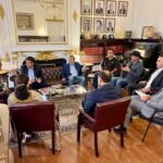 A Quaid-e-Azam Foundation USA delegation met Pakistan’s UN Ambassador Asim Iftikhar Ahmad to discuss plans for Jinnah’s 150th birth anniversary at UN Headquarters.