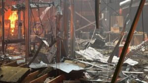 At least 16 people were killed and more than 130 injured after Russian drones struck a shopping centre in Kryvyi Rih, Ukraine.