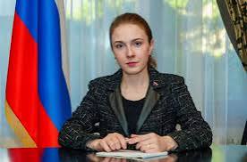 Russian representative to the UN Yulia Zhdanova