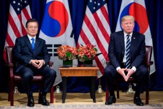Trump & South Koreas President