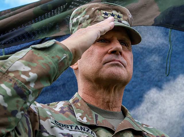 US Army Removes Charles Costanza