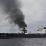 A suspected Houthi attack on a cargo ship in the Bab el-Mandeb Strait killed two Pakistani crew members and one Indonesian.
