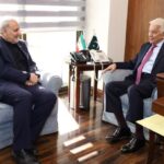 Iranian Ambassador Reza Amiri Moghaddam meets Pakistan Defense Minister Khawaja Asif in Islamabad to discuss bilateral ties and cooperation.