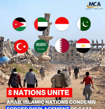 Pakistan and seven nations welcome the UK ban on goods from Israeli settlements and call for wider international action and a two-state solution.