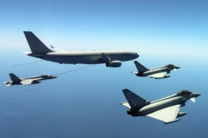 Britain will provide limited defensive air-to-air refuelling support to Saudi Arabia as Houthi forces continue missile and drone attacks