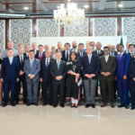 Foreign Secretary Amina Baloch holds a farewell meeting with the diplomatic corps in Islamabad as diplomats appreciate her leadership and wish her well.