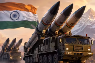 India has an estimated 190 nuclear warheads, including about 30 for new missiles, according to the Federation of American Scientists.