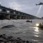 An Indian Army boat capsized near Hathnikund Barrage in Haryana. Two soldiers remain missing, while three others were rescued safely.