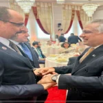 Ishaq Dar meets Turkish intelligence chief Ibrahim Kalin in Bishkek to discuss regional developments, the Mecca Defence Pact and security.