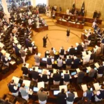 The KP Assembly passes a resolution condemning Maryam Nawaz’s remarks and calls for Article 6 action over her statements on terrorism.