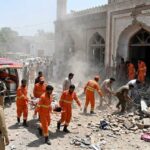 A suicide attack near Kohat Police Lines killed 21 people, including 15 police personnel. Security forces later killed seven militants.