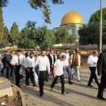 Around 570 Israeli settlers entered the Al-Aqsa Mosque compound in occupied East Jerusalem and performed religious rituals ahead of Yom Kippur.