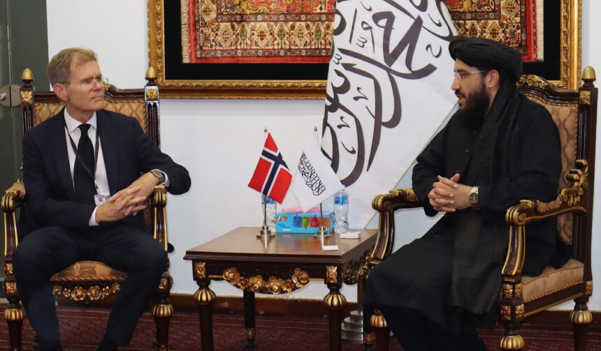 Norwegian envoys meet Afghanistan’s ambassador in Islamabad to discuss bilateral relations, regional developments and matters of mutual interest.