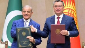 Pakistan and Kyrgyzstan have signed multiple agreements on trade, transit, climate change, security, IT and other areas to strengthen bilateral ties.