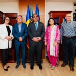 Pakistani Ambassador Ilyas Nizami visited the University of Bucharest to explore academic exchanges, research cooperation and stronger university ties.