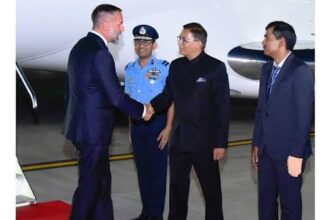 Prince Rahim Aga Khan V has arrived in New Delhi for his first India visit as the 50th Imam of the Ismaili community. He will meet senior Indian leaders.