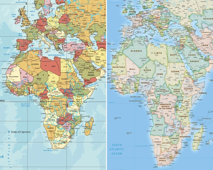 The UN General Assembly has backed the Equal Earth map to show Africa and other continents more accurately, with 164 countries voting in favor.