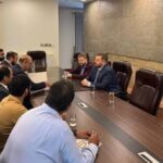 Romanian Ambassador Dr. Dan Stoenescu met an FPCCI delegation led by Tariq Khan Jadoon to discuss stronger Romania-Pakistan trade ties.