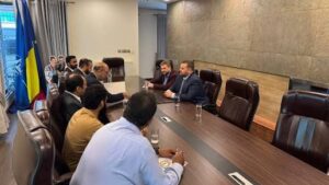 Romanian Ambassador Dr. Dan Stoenescu met an FPCCI delegation led by Tariq Khan Jadoon to discuss stronger Romania-Pakistan trade ties.