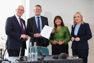 Nationalist leaders from Scotland, Wales and Northern Ireland have signed a joint declaration calling for self-determination and constitutional change.