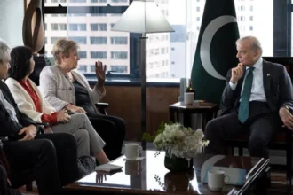 Prime Minister Shehbaz Sharif met IMF Managing Director Kristalina Georgieva to discuss Pakistan’s ongoing reforms, economic stability and growth.