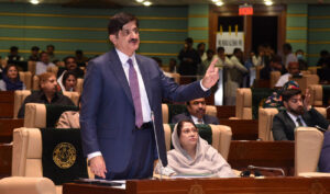 Sindh Chief Minister Murad Ali Shah says the National Assembly cannot decide the division of Sindh and warns against creating new provinces.