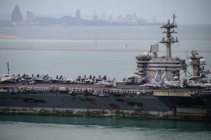 The US Navy says eight personnel in the USS Abraham Lincoln carrier strike group attempted suicide during its extended deployment in the Middle East.