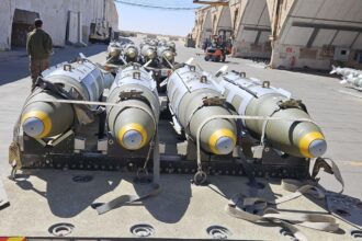 The Trump administration plans a $2.8 billion munitions sale to Israel, including 40,000 large bombs, according to a US official.