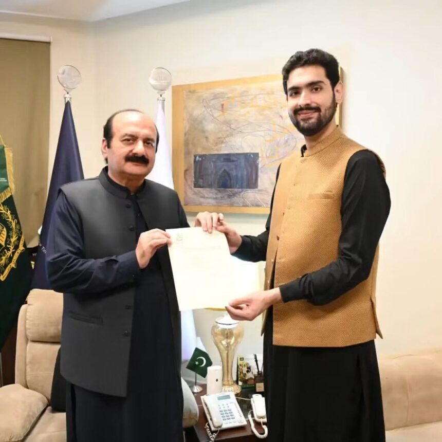 Young entrepreneur Zohaib Khan Niazi has been nominated as Focal Person for Youth Economic Empowerment and Financial Inclusion under the Prime Minister’s Youth Programme