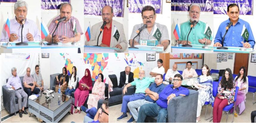 A special literary event in Lahore honoured Russian poet Rasul Gamzatov, highlighting his poetry, friendship with Faiz Ahmed Faiz and cultural legacy.