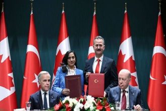 Canada and Türkiye launch a strategic partnership covering trade, defence and energy as Mark Carney seeks to diversify Canadian trade beyond the US.