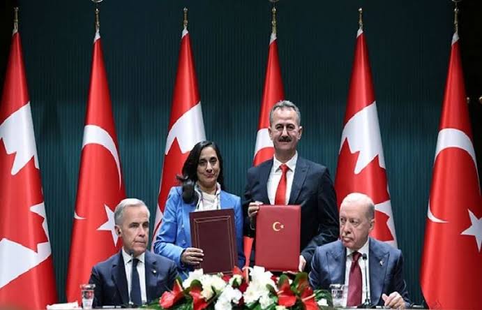 Canada and Türkiye launch a strategic partnership covering trade, defence and energy as Mark Carney seeks to diversify Canadian trade beyond the US.