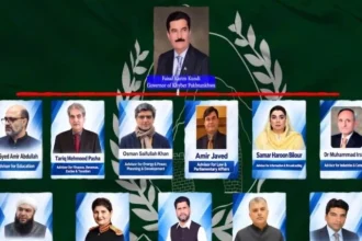 Azam Nazeer Tarar has announced an 11-member advisory council to help Governor Faisal Karim Kundi manage Khyber Pakhtunkhwa under governor’s rule.