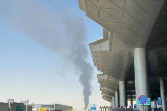 A Pakistani citizen was killed and 11 people injured in a new attack on Riyadh’s King Khalid International Airport, Saudi Arabia’s civil aviation authority says